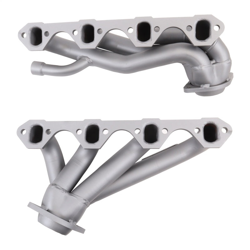 BBK 3511 87-95 Ford F150 Truck 5.8 351 Shorty Unequal Length Exhaust Headers - 1-5/8 Titanium Ceramic