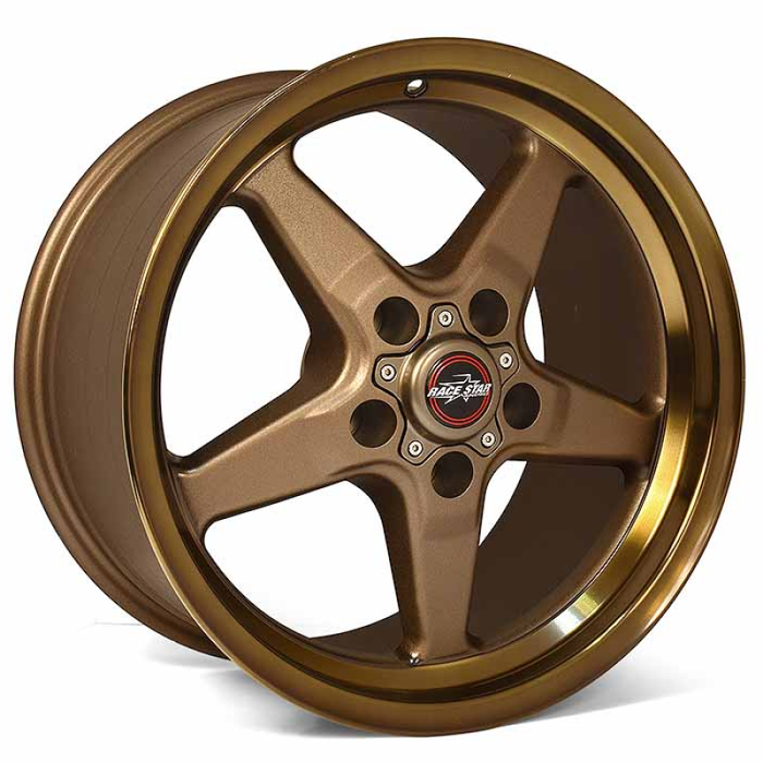 Race Star 92-060446BZ 92 Drag Star Bracket Racer 20x6 5x115 BC 3.20 BS Bronze