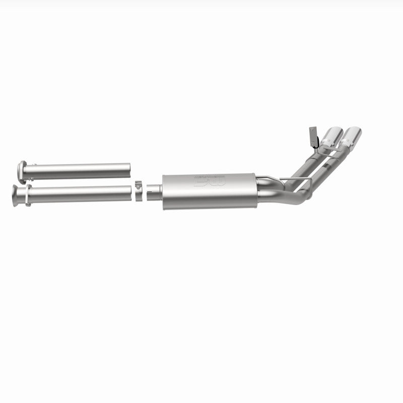 Magnaflow 19563 15-21 Ford F-150 Street Series Cat-Back Performance Exhaust System- Polished Side Exit