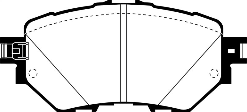 EBC DP23033 14+ Mazda 3 2.0 (Mexico Build) Greenstuff Front Brake Pads