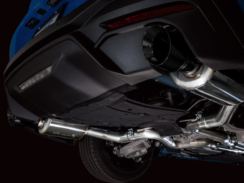 AWE Tuning 3015-33650 AWE 2024 Ford Mustang GT Fastback S650 RWD Touring Catback Exhaust w/ Dual Diamond Black Tips