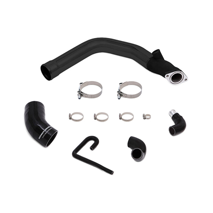 Mishimoto MMICP-WRX-15WBK 2015 Subaru WRX Charge Pipe Kit - Wrinkle Black