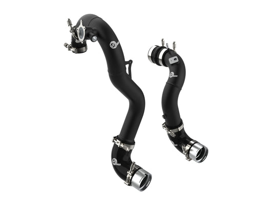 aFe 46-20574-B AFE 21-22 Ford Bronco L4-2.3L (t) BladeRunner Alum Hot/Cold Charge Pipe Kit - Black