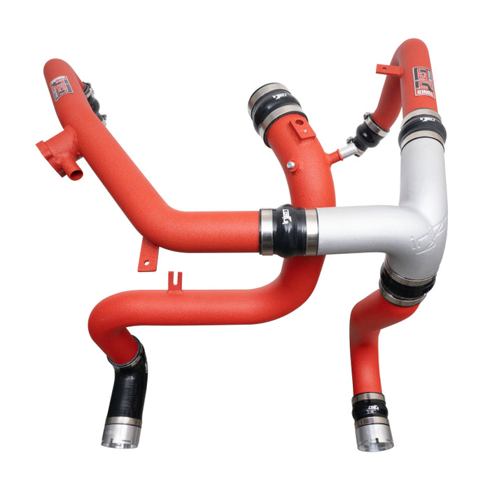 Injen SES9301ICPWR 21-23 Ford Bronco 2.7L V6 (TT) EcoBoost SES Intercooler Pipes - Wrinkle Red