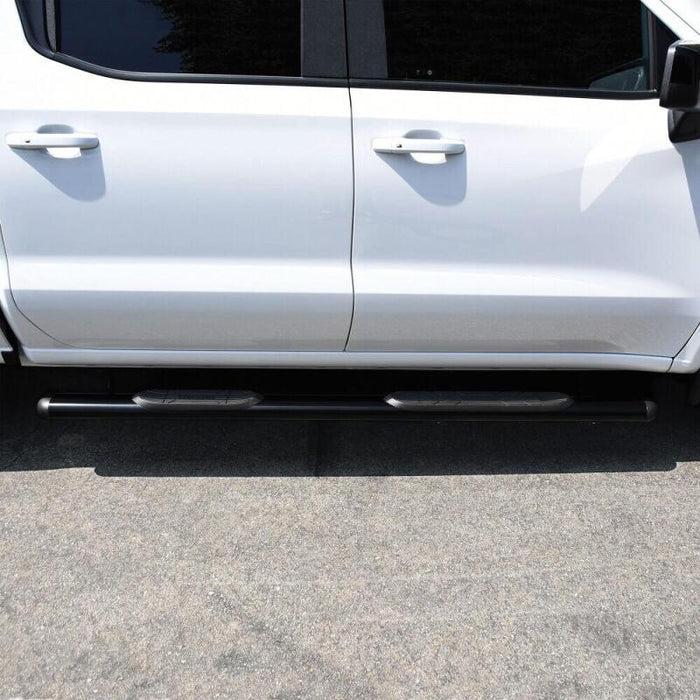 Westin 22-5035 Premier 4 Oval Nerf Step Bars - 85 in - Black