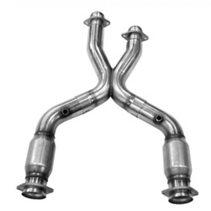 Kooks Headers 11203240 Kooks 99-04 Ford Mustang GT / Cobra 2 1/2in In x 2 1/2in OEM Out Cat SS X Pipe Kooks HDR Req
