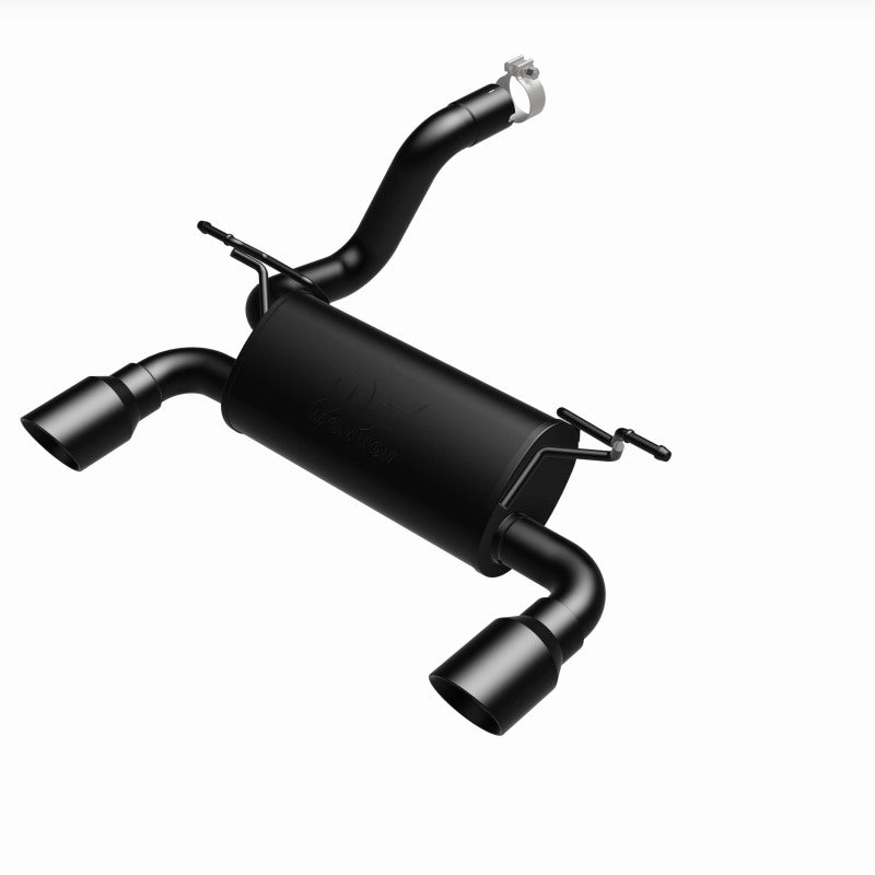 Magnaflow 19388 MagnaFlow 2018+ Jeep Wrangler 3.6L Dual Black Tip Axle-Back Exhaust