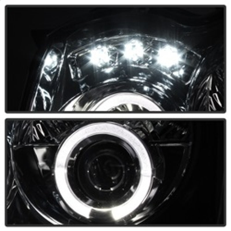 SPYDER 5011107 Spyder Jeep Grand Cherokee 05-07 Projector Headlights LED Halo LED Chrm Low 9006 PRO-YD-JGC05-HL-C