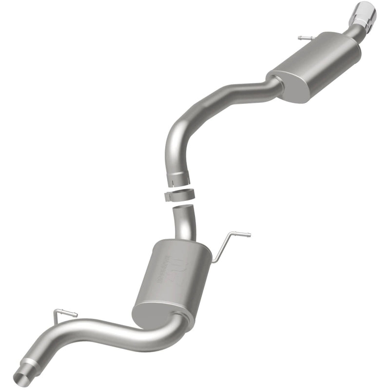 Magnaflow 19154 MagnaFlow Sys C/B 15-16 Volkswagen Passat 1.8L SS 3in Single Rear Ext 4in Tip