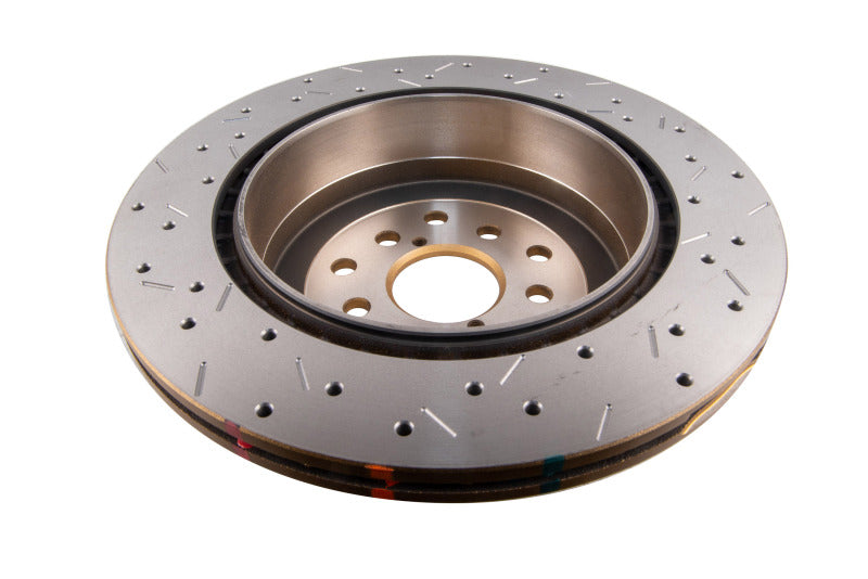 DBA DBA4655XS-10 01-07 Subaru WRX/STI 10 Stud Hole Rear Drilled & Slotted 4000 Series Rotor