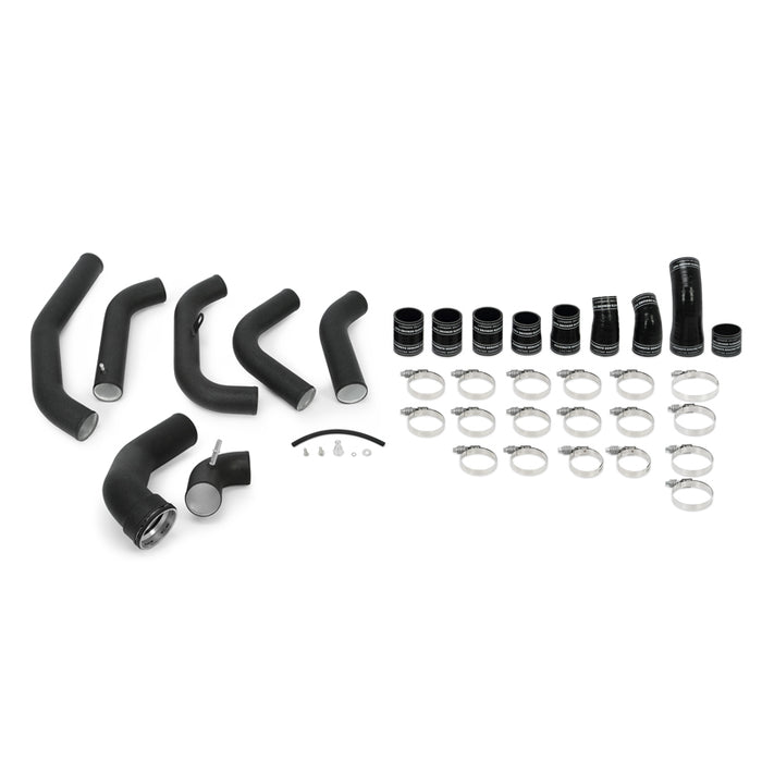 Mishimoto MMICP-F35T-15KWBK 15-16 Ford F-150 3.5L EcoBoost I/C Pipe Kit - Wrinkle Black