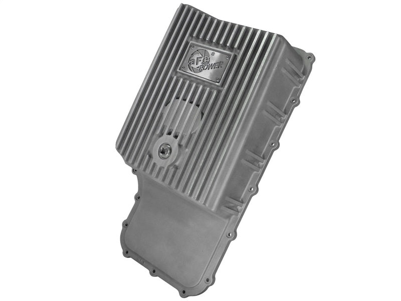 aFe 46-70180 Transmission Pan (Raw); Ford Trucks 6R140 11-14 V8-6.7L (td)