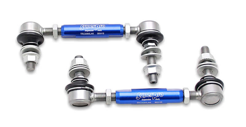 Superpro TRC1285L SuperPro 2003 Lexus GX470 Base Front HD Adjustable End Link Set