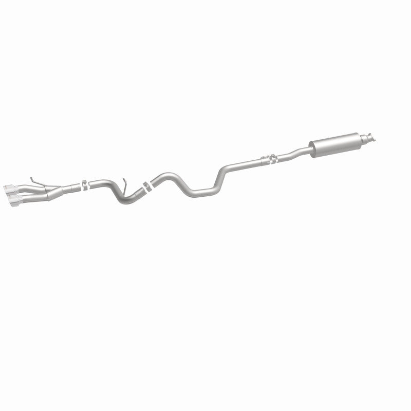 Magnaflow 15215 MagnaFlow 13 Hyundai Veloster 1.6L Turbo Dual Center Rear Exit Stainless Cat Back Perf Exhaust