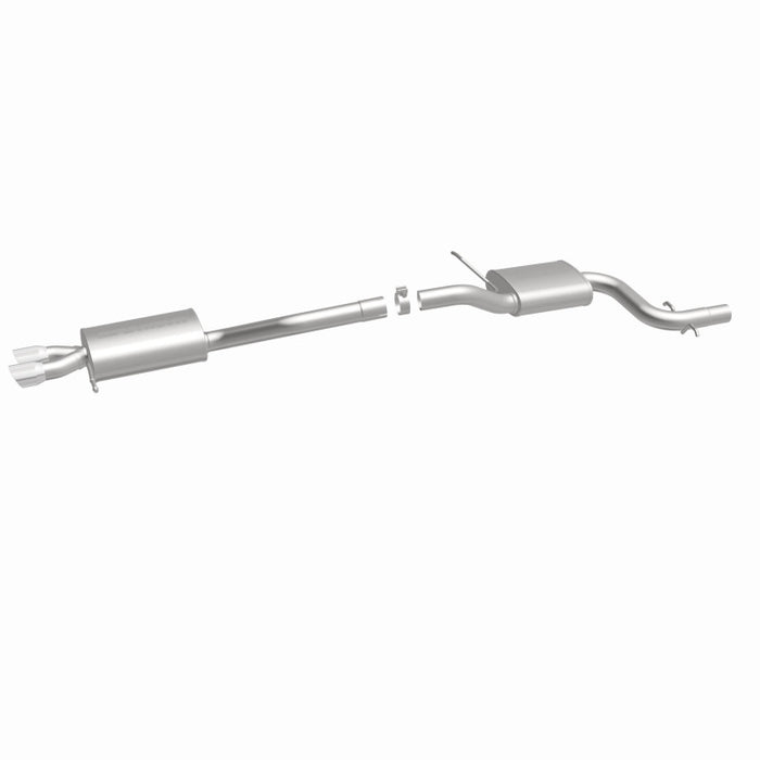 Magnaflow 15158 MagnaFlow 12 VW Jetta 2.0L Turbocharged Dual Straight D/S Rear Exit Stainless Cat Back Perf Exhaust