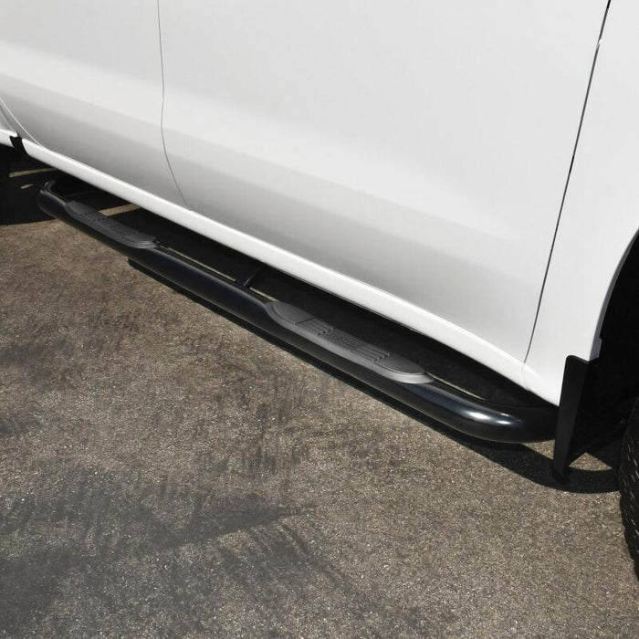 Westin 23-4135 2019 Chevrolet Silverado/Sierra 1500 Crew Cab E-Series 3 Nerf Step Bars - Black