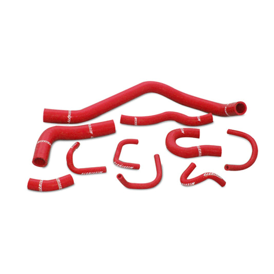 Mishimoto MMHOSE-CIV-88RD 88-91 Honda Civic Red Silicone Hose Kit