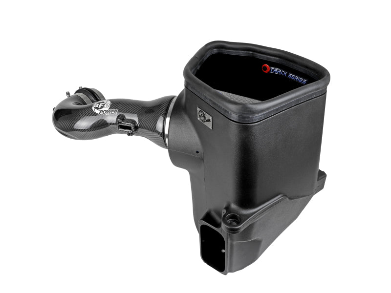 aFe 57-10015D 19-21 GM Trucks 5.3L/6.2L Track Series Carbon Fiber Cold Air Intake System W/ Pro Dry S Filters