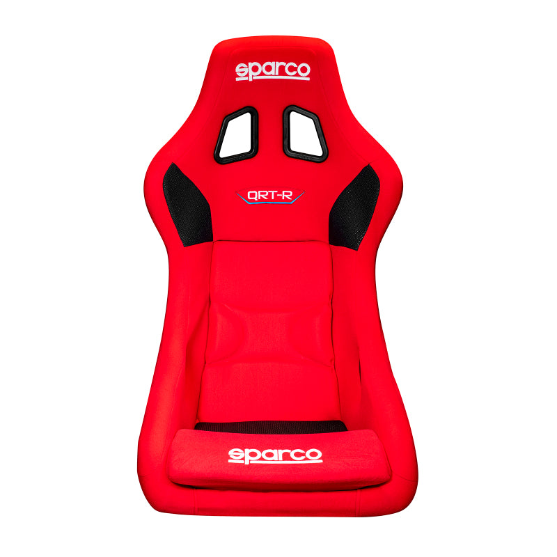 SPARCO 008012RRS Sparco Seat QRT-R 2019 Red (Must Use Side Mount 600QRT)