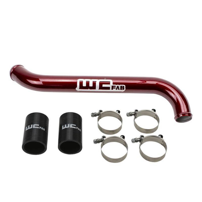 Wehrli WCF100696-GRY 11-16 Chevrolet 6.6L LML Duramax Upper Coolant Pipe - WCFab Grey
