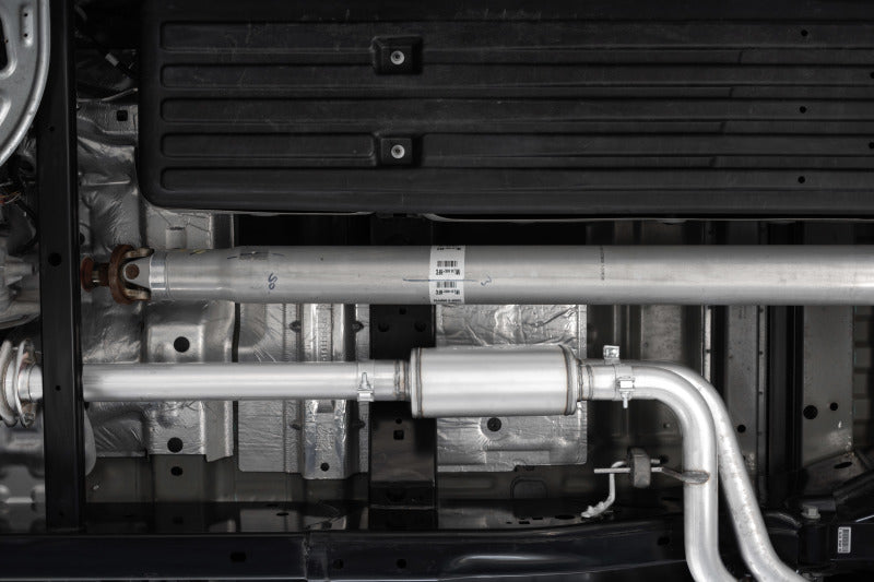 MBRP S5217BLK 2021 Ford F-150 2.7L EcoBoost / 3.5L EcoBoost / 5.0L 3in Cat Back Single Side Exit Black