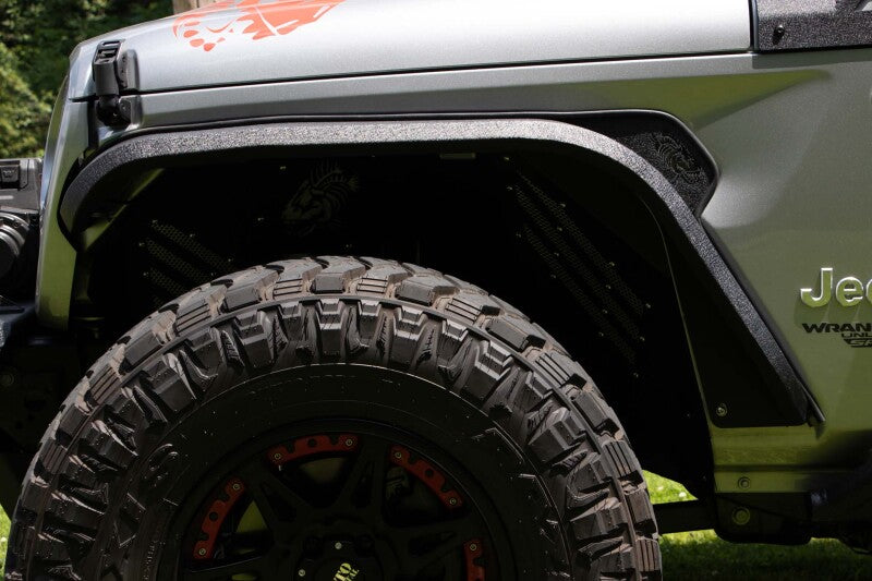 Fishbone Offroad FB33195R 2018+ Jeep Wrangler JL Rear Fenders Elite Aluminum