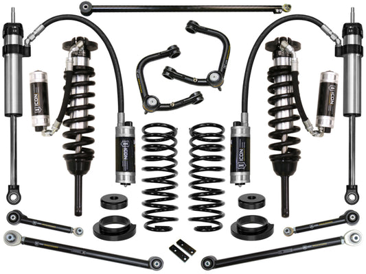 ICON K53177T 03-09 Lexus GX470 0-3.5in Stage 7 Suspension System w/Tubular UCA