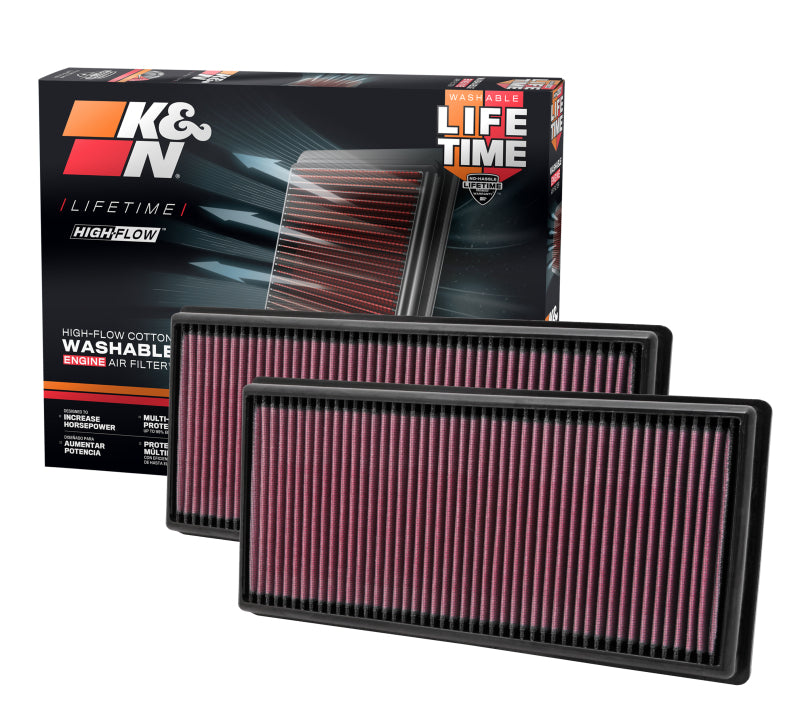 K&N Engineering 33-2446 K&N Replacement Air Filter 09-13 Land Rover Range Rover / 10-13 LR4 / 10-13 Discovery
