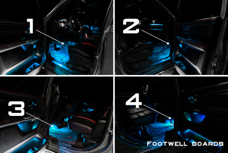 ORACLE Lighting 4235-333 Oracle 19-22 RAM Complete Interior Ambient Lighting ColorSHIFT RGB Conversion Kit