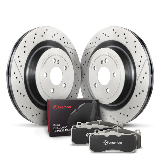 Brembo OE KT00484 Rear Disc Brake Kit
