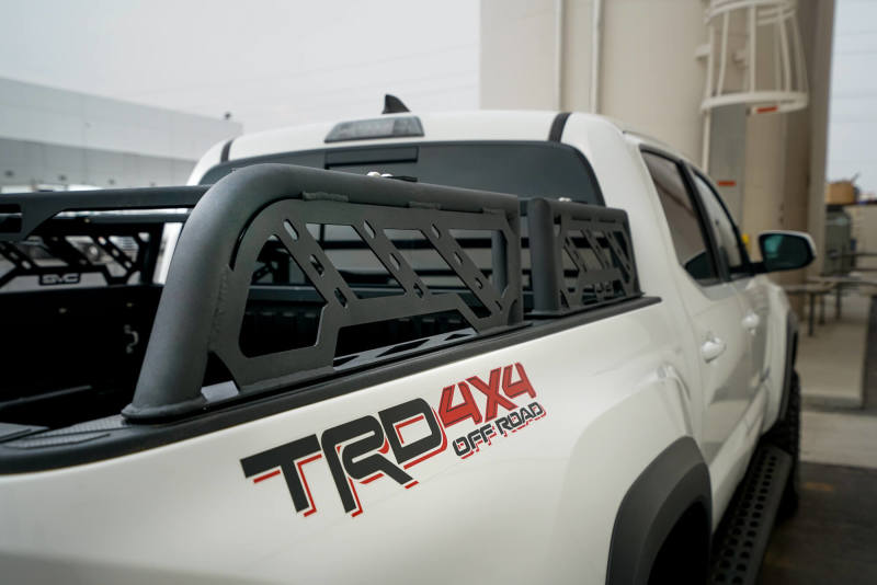 DV8 Offroad RRUN-01 20-22 Jeep Gladiator JT / 05-21 Toyota Tacoma Overland Bed Rack - 2pc. Adjustable