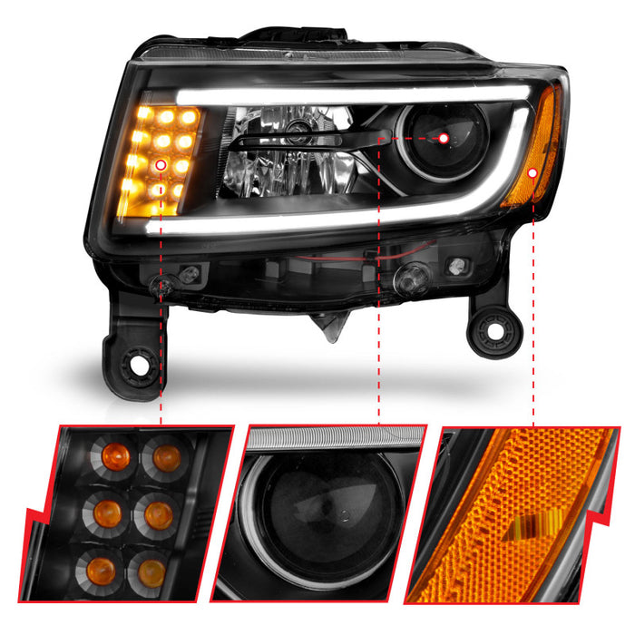 ANZO 111329 ANZ LED/Projector Headlights