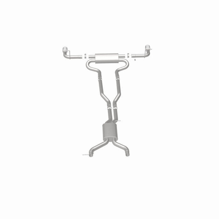Magnaflow 15085 MagnaFlow 07 Audi Q7 V8 4.2L Dual Split Rear Exit Stainless Cat-Back Perf Exhaust