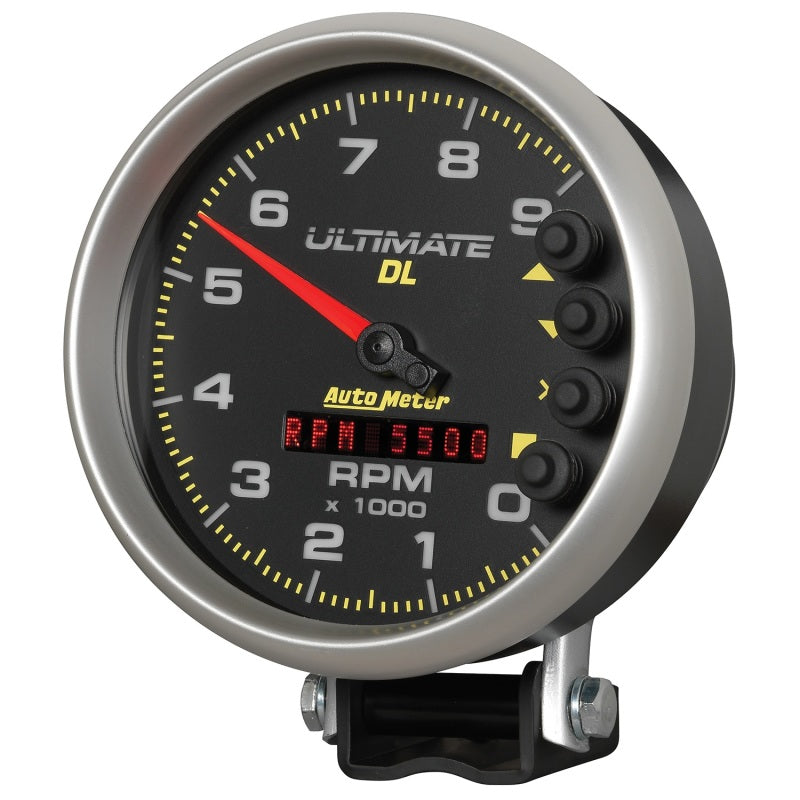 Autometer ATM6896 5in Ultimate DL Tach 9000 RPM Black