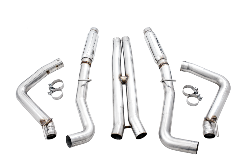 AWE Tuning 3015-11050 2015+ Dodge Challenger 6.4L/6.2L Supercharged Track Edition Exhaust - Use Stock Tips
