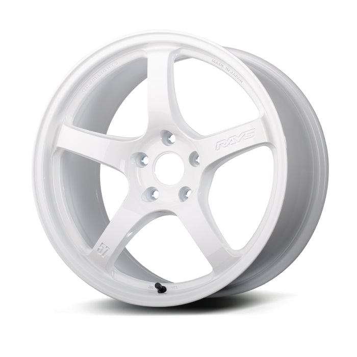 Gram Lights WGCRX38DCPP 57CR 18x9.5 +38 5x100 Ceramic White Pearl Wheel