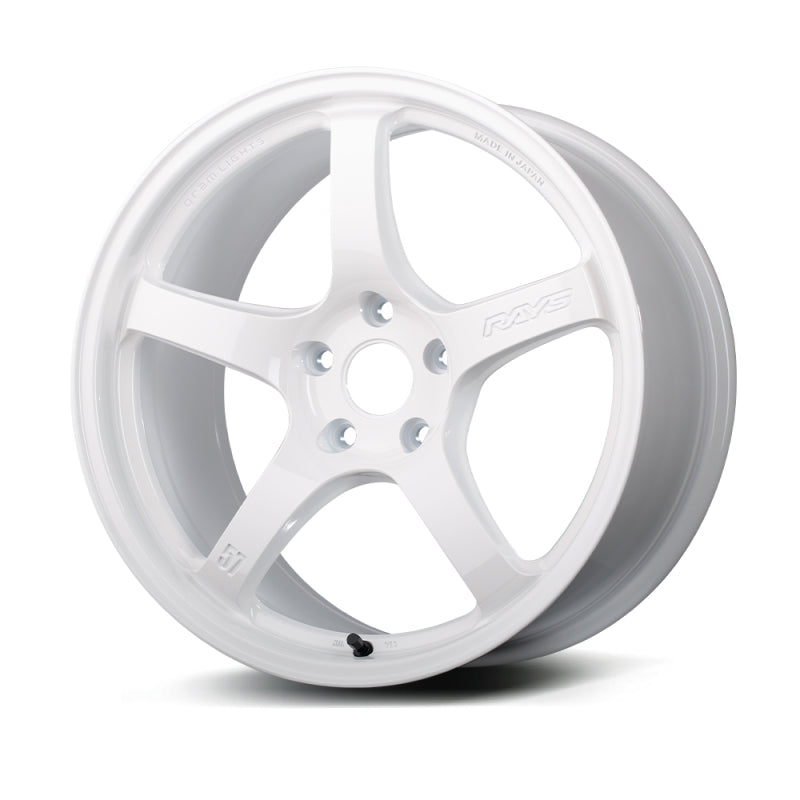 Gram Lights WGCRX38ECPP 57CR 18x9.5 +38 5x114.3 Ceramic White Pearl Wheel