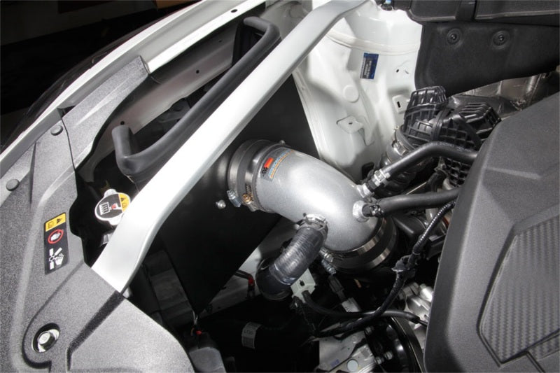 K&N Engineering 69-5320TS K&N 2018 Kia Stinger L4-2.0L F/I Silver Typhoon Short RAM Intake