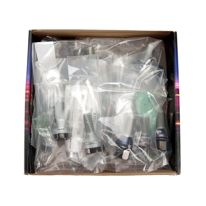 McGard 67200BK 5 Lug Hex Install Kit w/Locks (Cone Seat Bolt) M14X1.5 / 17mm Hex / 28.0mm Shank L. - Black