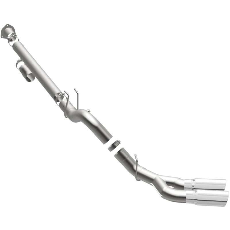 Magnaflow 17873 MagnaFlow 08-17 Ford F-250/F-350/F-450 4.6L/6.7 DPF-Back SS 4in Dual Single Passenger Side Rear Exit