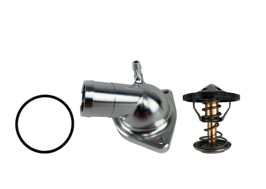 Granatelli Motor Sports 530180 Granatelli14-20 GM LT Billet Thermostat Housing w/180 Deg Thermostat