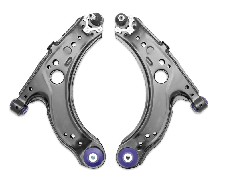 Superpro TRC1075 99-06 VW Golf (not R32)/99-05 Jetta Front Lower Control Arm Set w/SuperPro Bushings