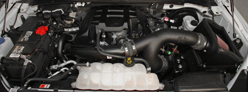 K&N Engineering 57-2593 K&N 2015 FORD F150 2.7L V6 Performance Intake Kit