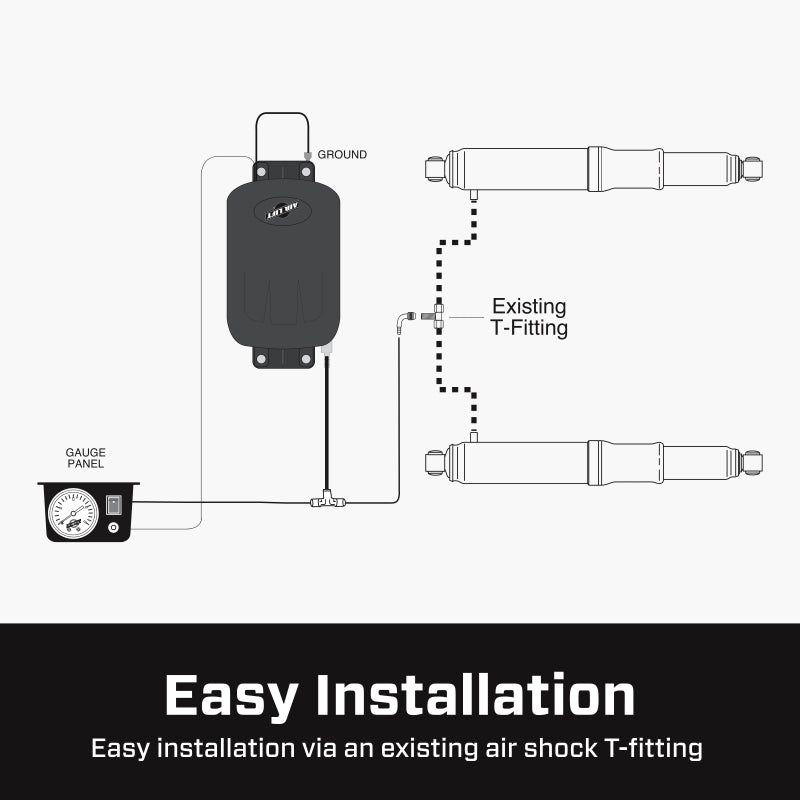 Air Lift 25804 160 PSI Air Shock Controller
