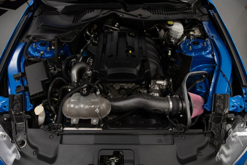 K&N Engineering 63-2606 K&N 2018 Ford Mustang L4-2.3L F/I AirCharger Performance Intake
