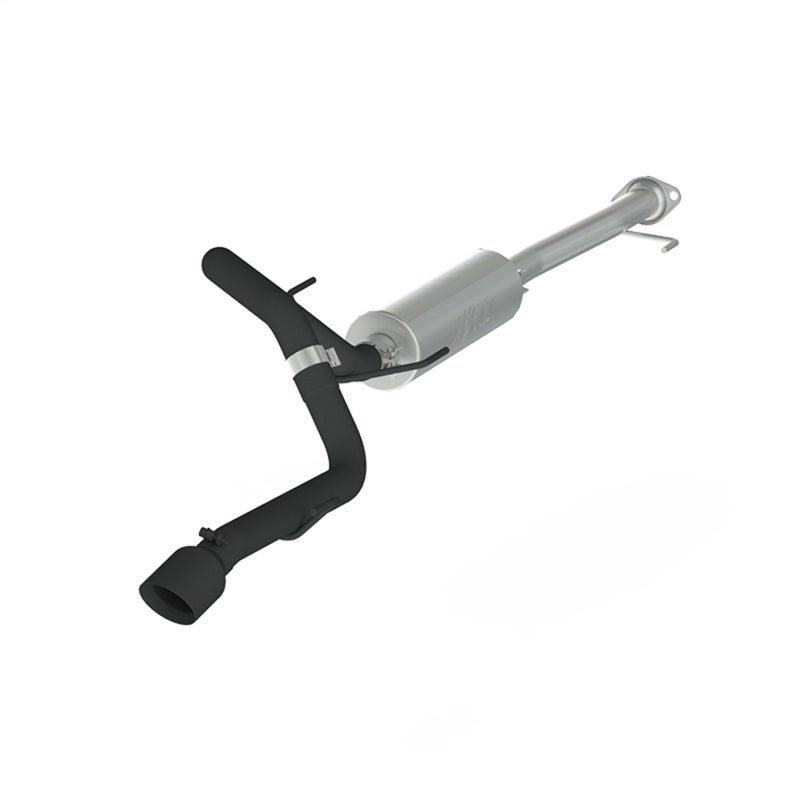 MBRP S5342BLK 10-18 Toyota 4 Runner BLK 4in O.D Tip Single Rear Exit 2.5in Cat Back Exhaust
