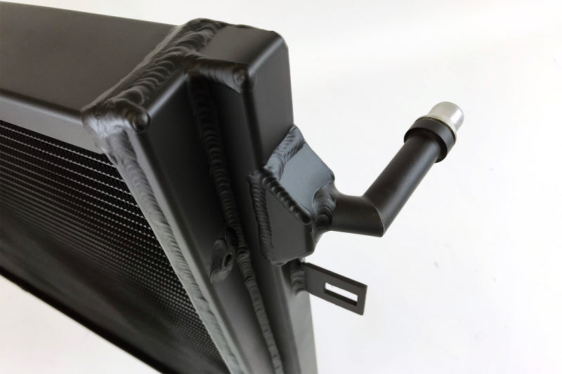 CSF 8131B BMW B58/B48 Front Mount Triple-Pass Heat Exchanger w/Rock Guard - Black