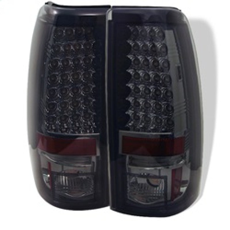 SPYDER 5002082 Spyder Chevy Silverado 1500 99-02 (Not Fit Stepside) LED Tail Lights Smke ALT-YD-CS99-LED-SM