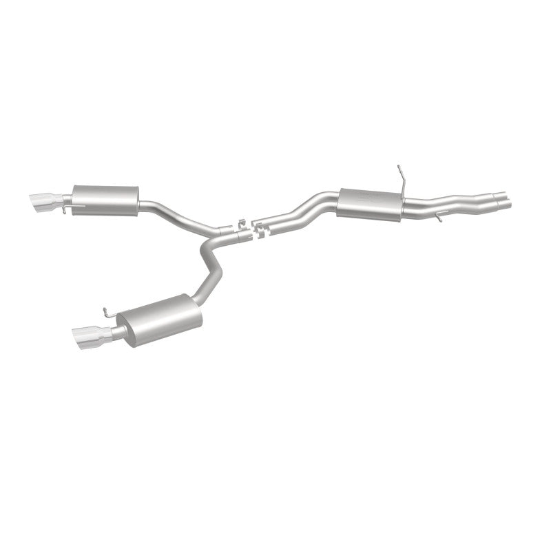 Magnaflow 19159 MagnaFlow Sys C/B 12-15 Audi A6 / A7 3.0L V6 SS 2.5in Dual Split Rear Ext 4in Tips