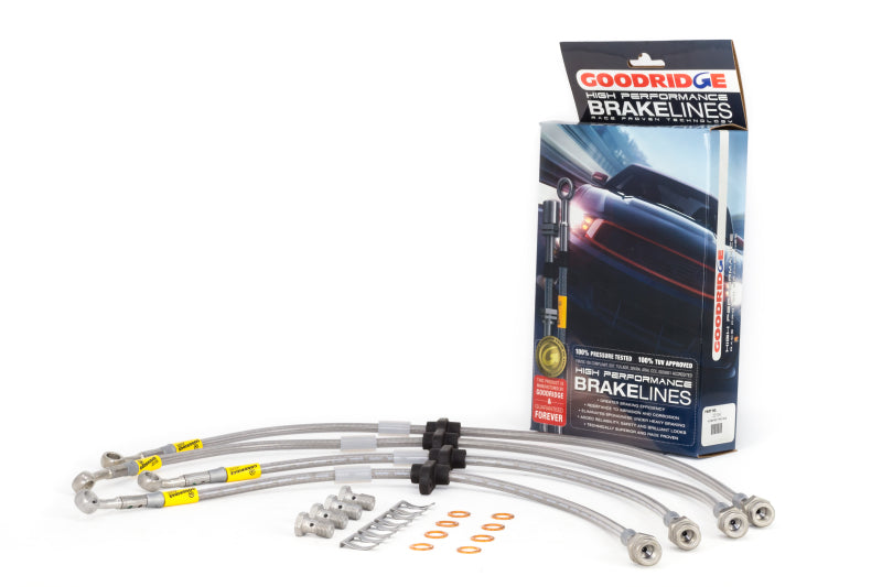 Goodridge 20104 02-06 Acura RSX Type S Stainless Steel Brake Line Kit